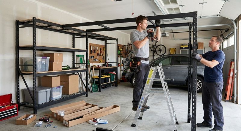 Ceiling Rack Installation in Fairfax County, VA