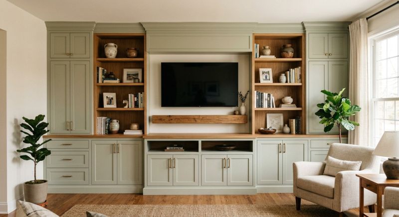 Built In Shelving Service in Durham, NC