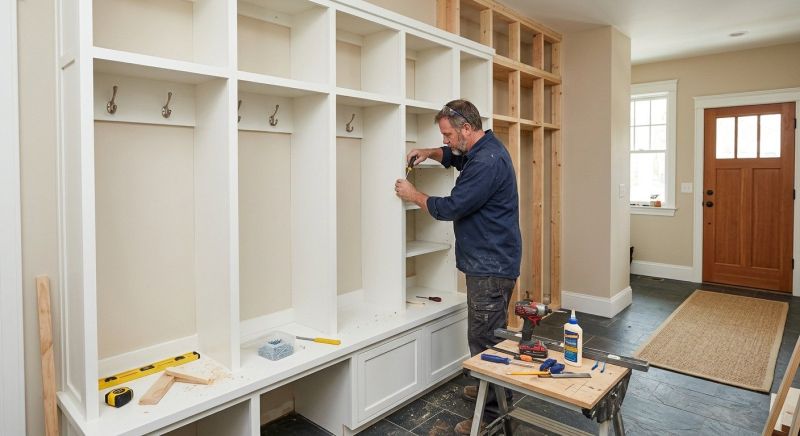 Built In Tv Cabinetry in Alexandria, VA