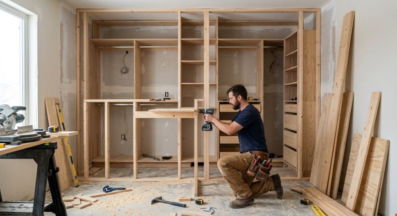 Closet Construction in Greensboro, NC