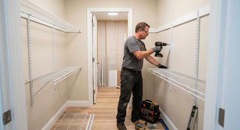 Closet Shelving Installation in Alexandria, VA