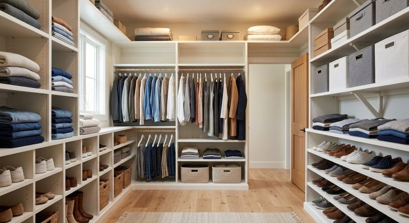 Closet Shelving Installation in Frederick, MD