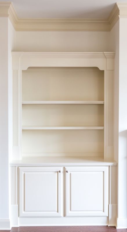Custom Bookcase Installation in Durham, NC