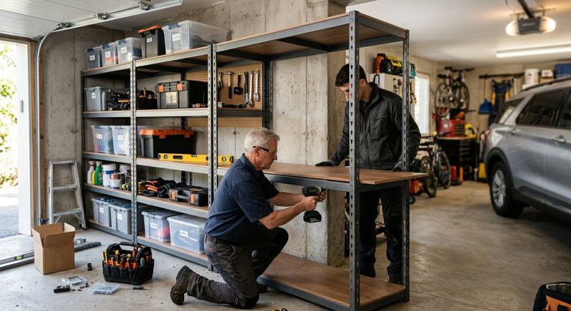 Garage Shelves Installation in Frederick, MD