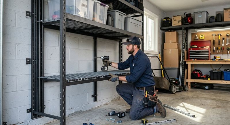 Garage Shelves Installation in Frederick, MD