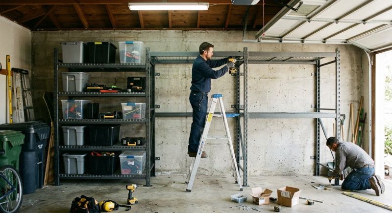 Garage Shelves Installation in Annapolis, MD