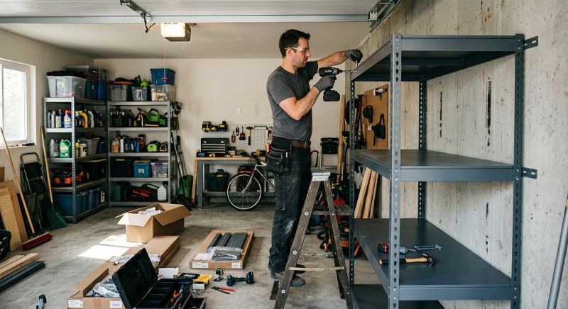 Garage Shelves Installation in Annapolis, MD