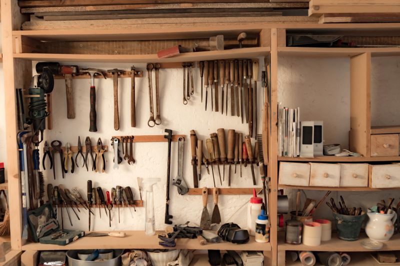 Garage Tool Rack Installation in Winston Salem, NC
