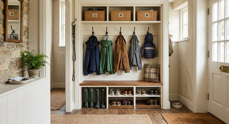 Mudroom Closet Installation in Greensboro, NC