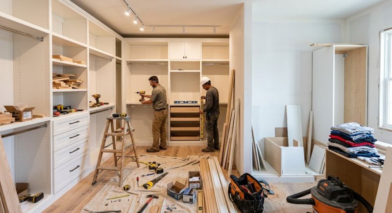 Walk In Closet Installation in Frederick, MD