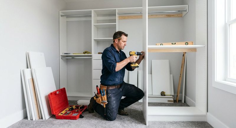 Walk In Closet Installation in Greensboro, NC