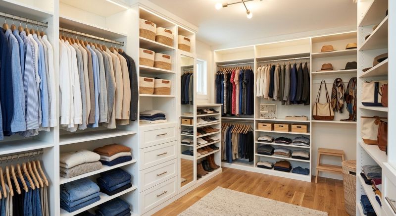 Walk In Closet Installation in Alexandria, VA