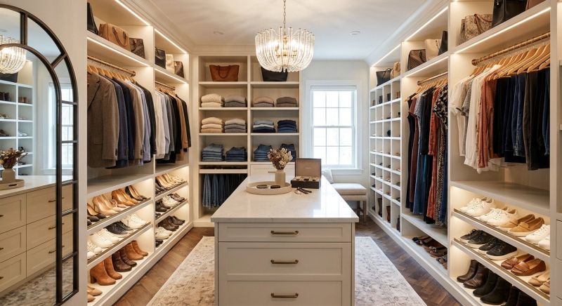 Walk In Closet Remodeling in Annapolis, MD