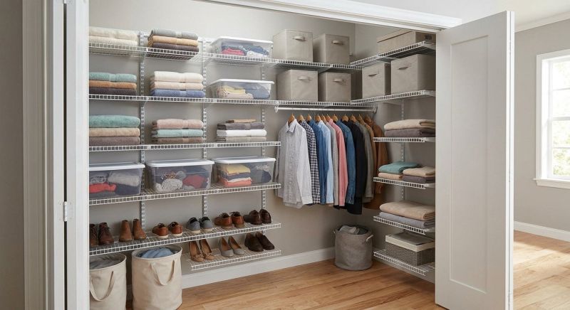 Wire Shelving Installation in Frederick, MD